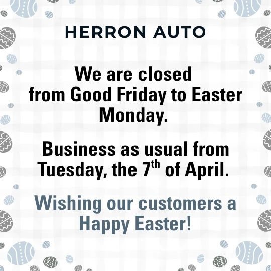 Easter Weekend Updates